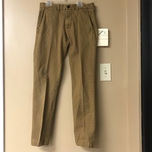 Gap Khakis in Slim Stretch Palomino Brown 28 x 30